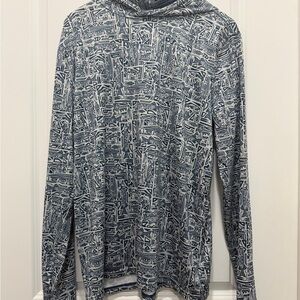 Googan Fish Patterned Fishing shirt Hoodie